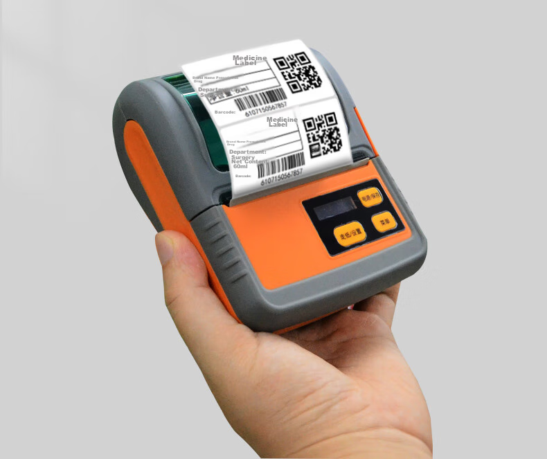 Термопринтер Gprinter GP-M322, портативный, Bluetooth, для печати этикеток, ценников, чеков, накладных