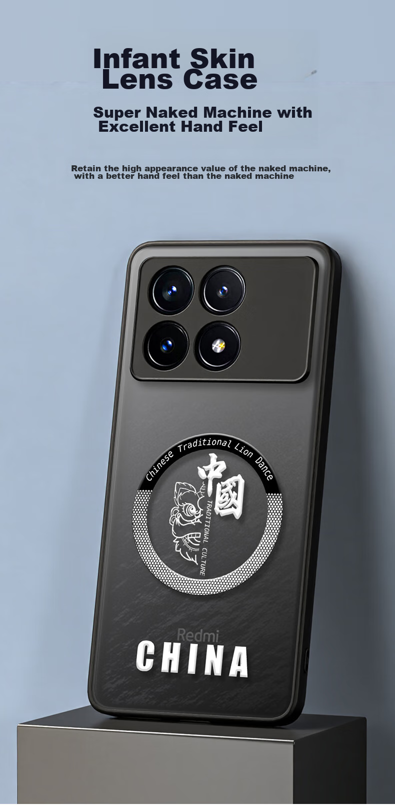 Чехол HotFire для Xiaomi Redmi K70 / K70 Pro, противоударный силиконовый, защита камеры, полный охват, полупрозрачный матовый