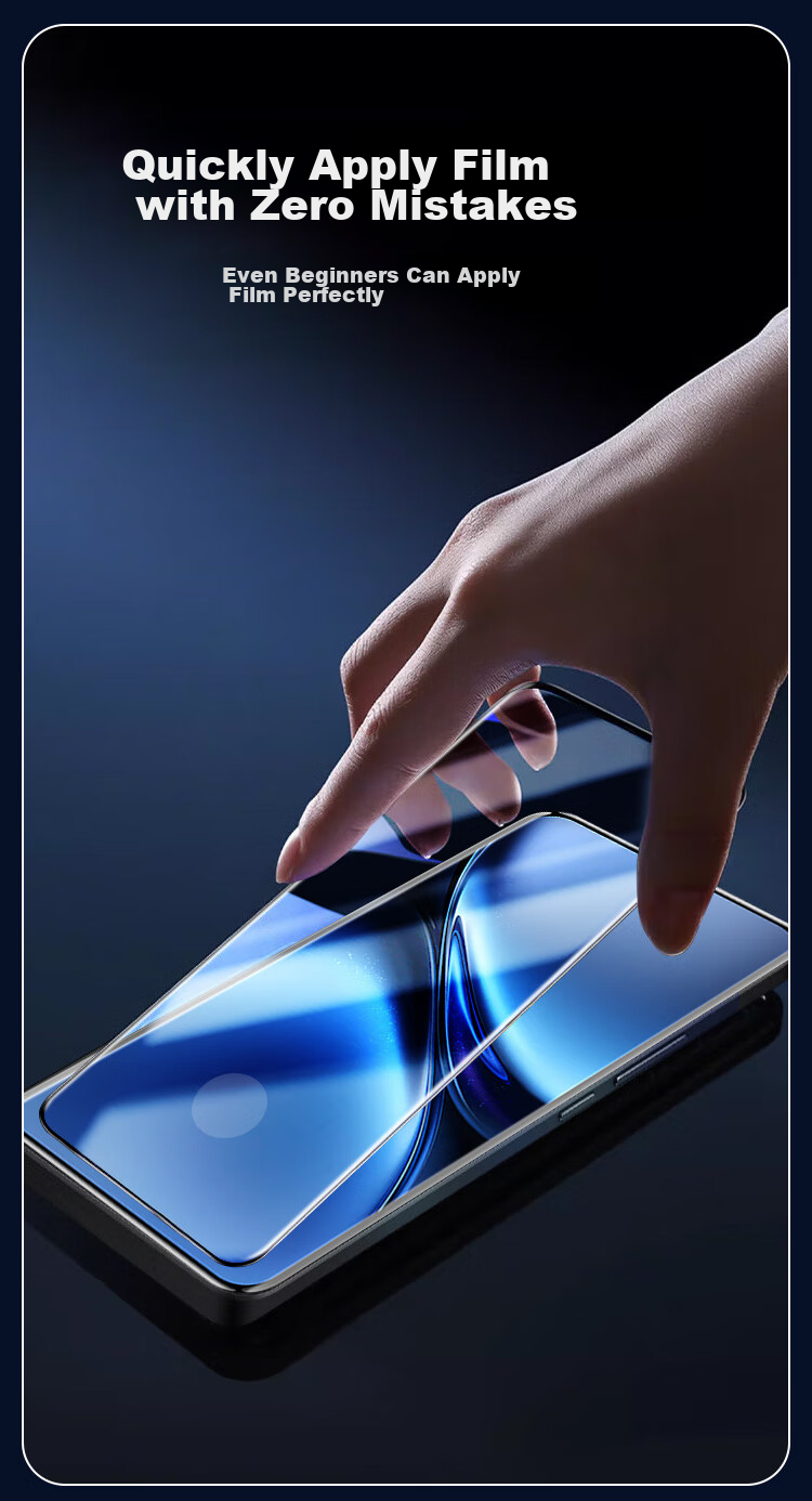 Защитное стекло KOOLIFE для Vivo X200 Pro, полное покрытие, изогнутое, противоударное, антибликовое, 9H, ультратонкое