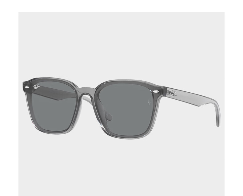 Солнцезащитные очки Ray-Ban RB4392D 601/9A, квадратная большая оправа, унисекс, с поляризованными линзами