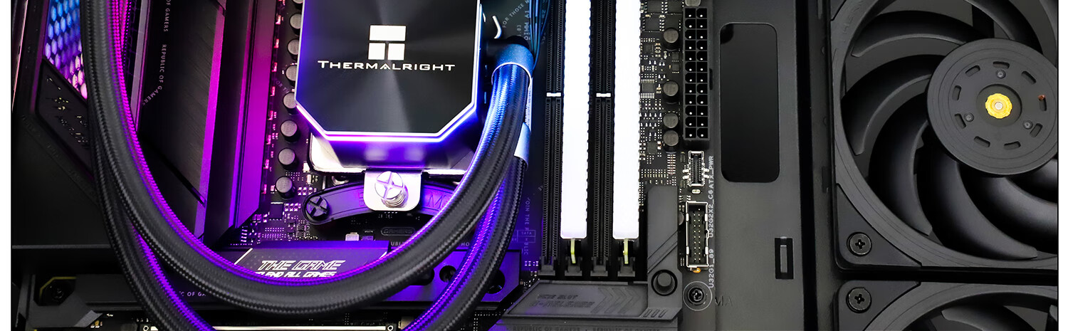 Система охлаждения Thermalright Frozen Edge 240 BLACK, жидкостный охладитель CPU, металлическая пластина, FE240 BLACK