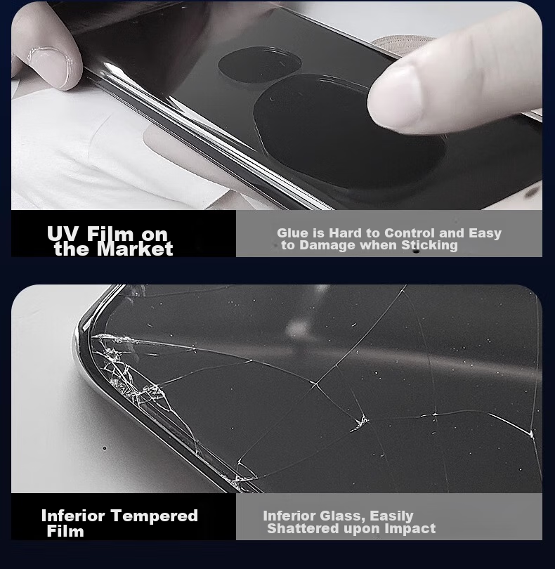 Защитная пленка X-IT для Honor Magic6 Pro/Ultimate Edition, RSR Film, изогнутая, высокая четкость, защита от падения, защита от отпечатков пальцев, без закаленного стекла [два комплекта]