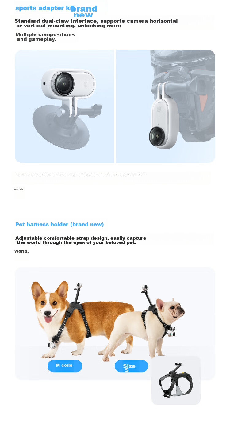 Экшн-камера Insta360 GO 3S 4K, водонепроницаемая, для влогов, спорта, 64 ГБ, Lingdongbai