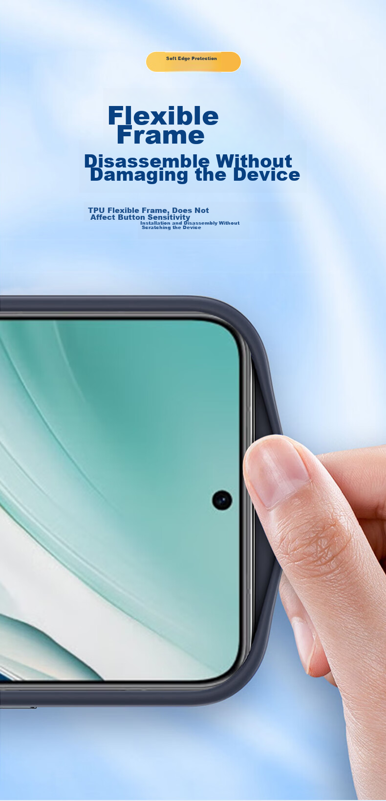 Чехол для Huawei Mate60 KOOLIFE, противоударный, с полной защитой камеры, матовый, черный