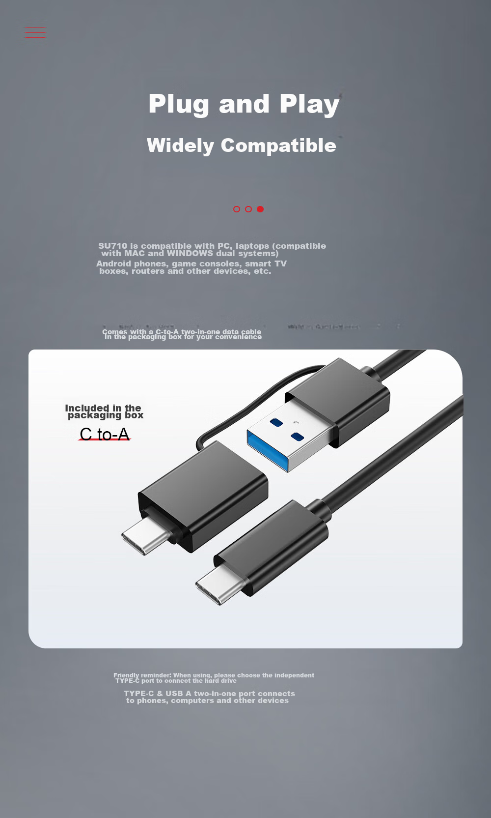Портативный SSD накопитель