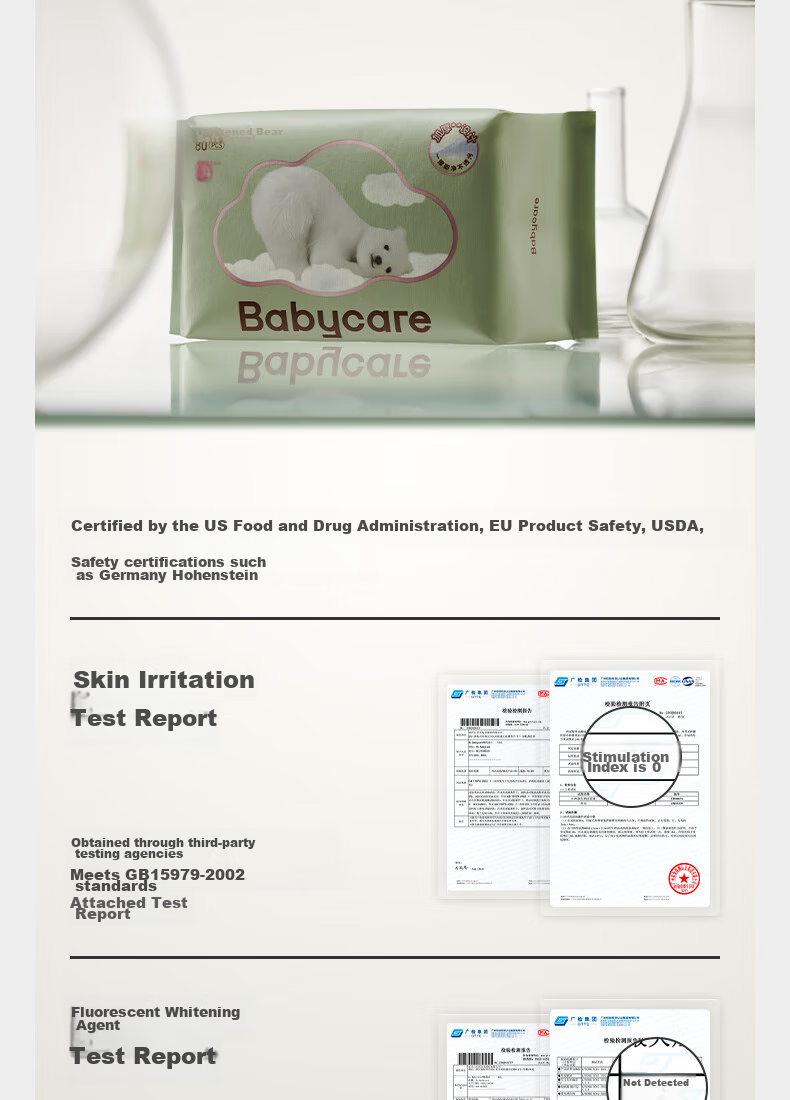 Babycare Влажные салфетки для младенцев, 80 шт. в упаковке, 36 упаковок