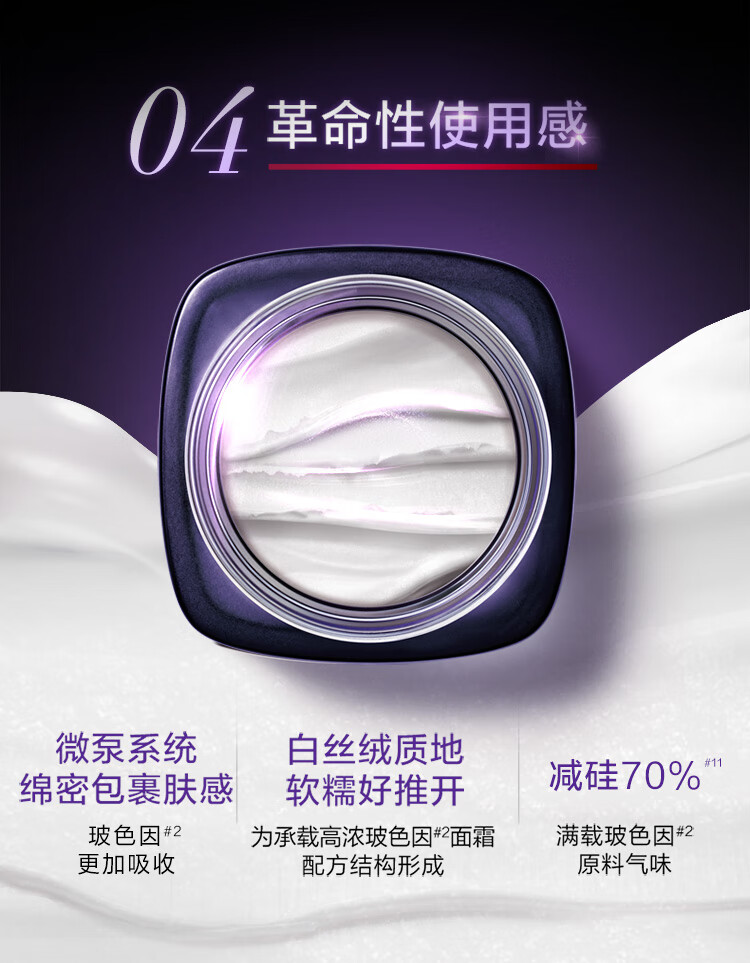 欧莱雅20霜50ml 玻色因面霜 抗皱紧致修护 补水保湿面霜生日礼物女