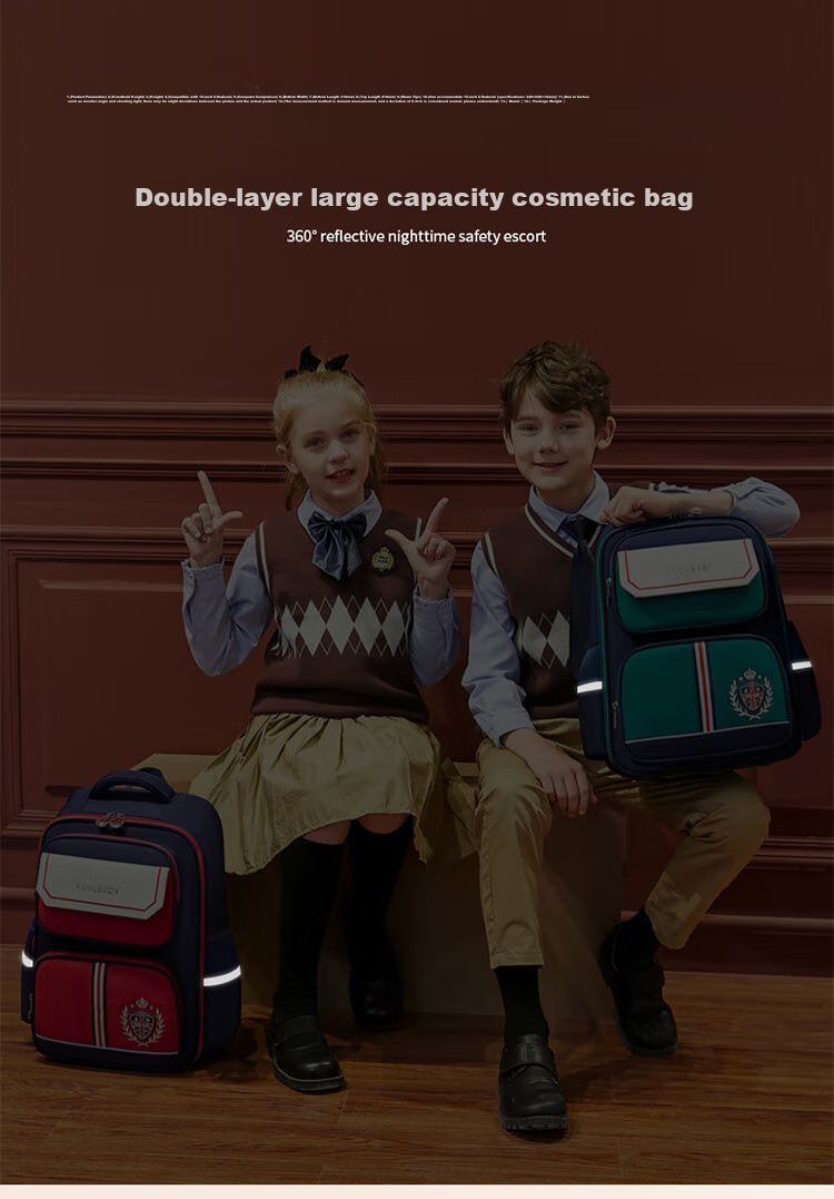 Школьный рюкзак COOLBABY для начальной школы, детский рюкзак с защитой позвоночника и снижением нагрузки, подходит для 1-3 классов, для девочек и мальчиков, сумка на двойное плечо