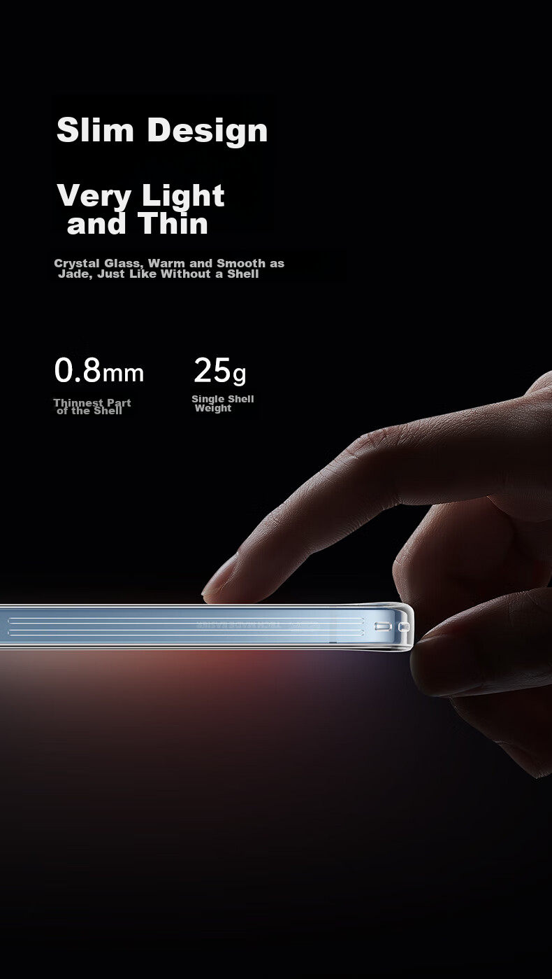 Чехол ESR для iPhone 14 Plus, кристально прозрачный, силиконовый мягкий край, противоударная подушка безопасности, простой дизайн из закаленного стекла, модный дизайн для мужчин и женщин