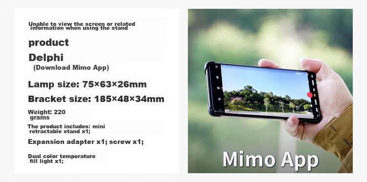 MAXCAM, портативный селфи-штатив для DJI Osmo Pocket 3, настольная подставка для видеоблогов, аксессуар