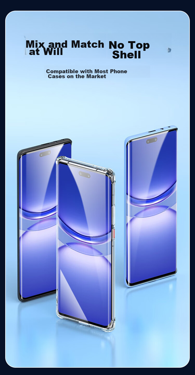 Защитное стекло KOOLIFE для Huawei Nova 12 Pro/Ultra и Nova 13 Pro, ультратонкое, HD, противоударное, защита от отпечатков пальцев