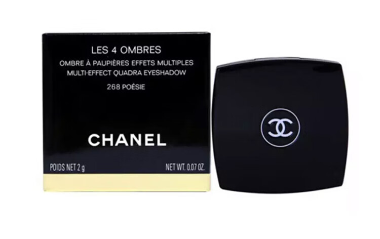 香奈儿（Chanel）四色眼影盘268#2g（哑光大地色 持久）送女友 送老婆 520礼物