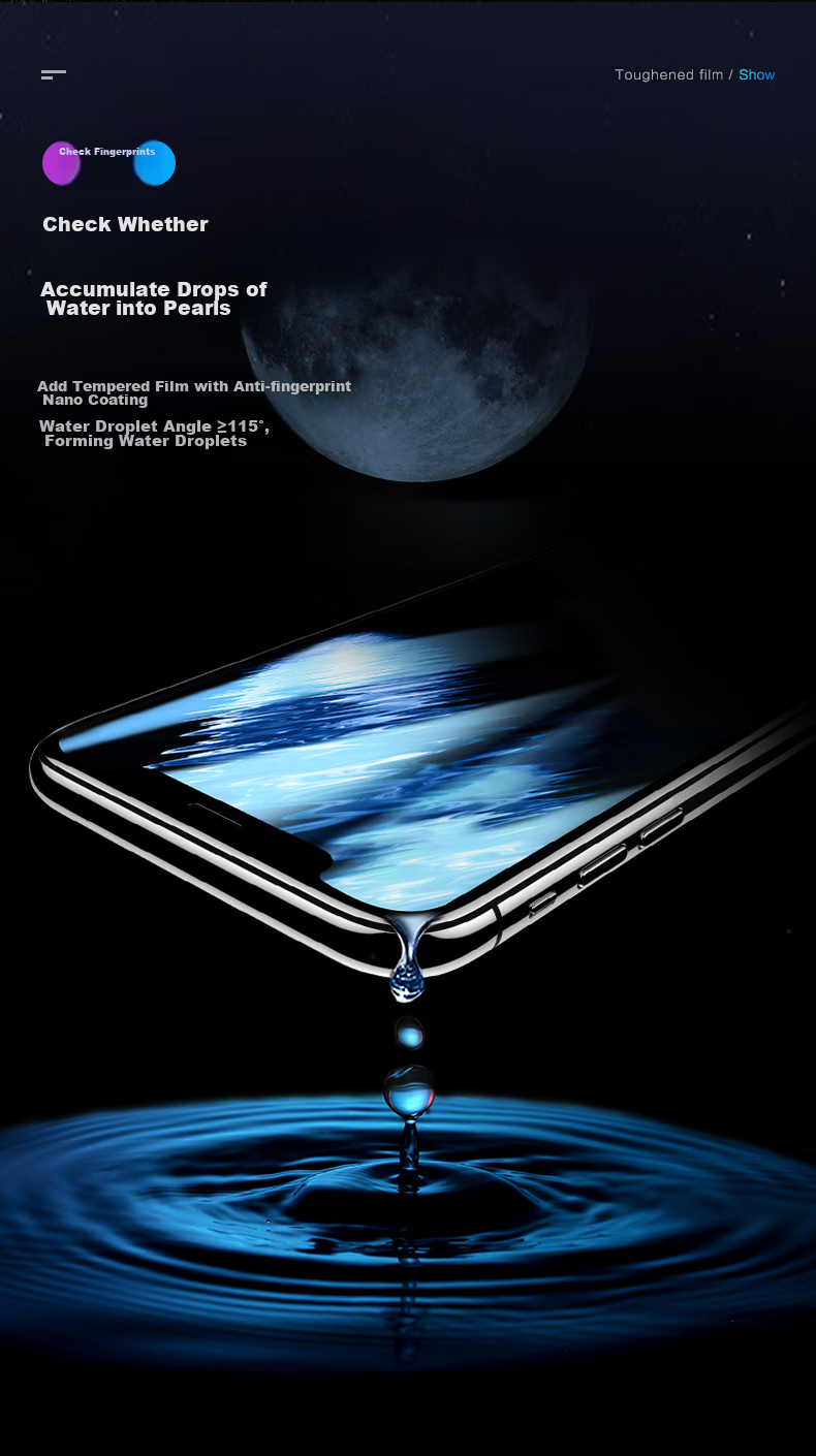 Защитное стекло PISEN для Apple iPhone X/XS/11 Pro, противоударное, антибликовое, с защитой от подглядывания, полное покрытие экрана