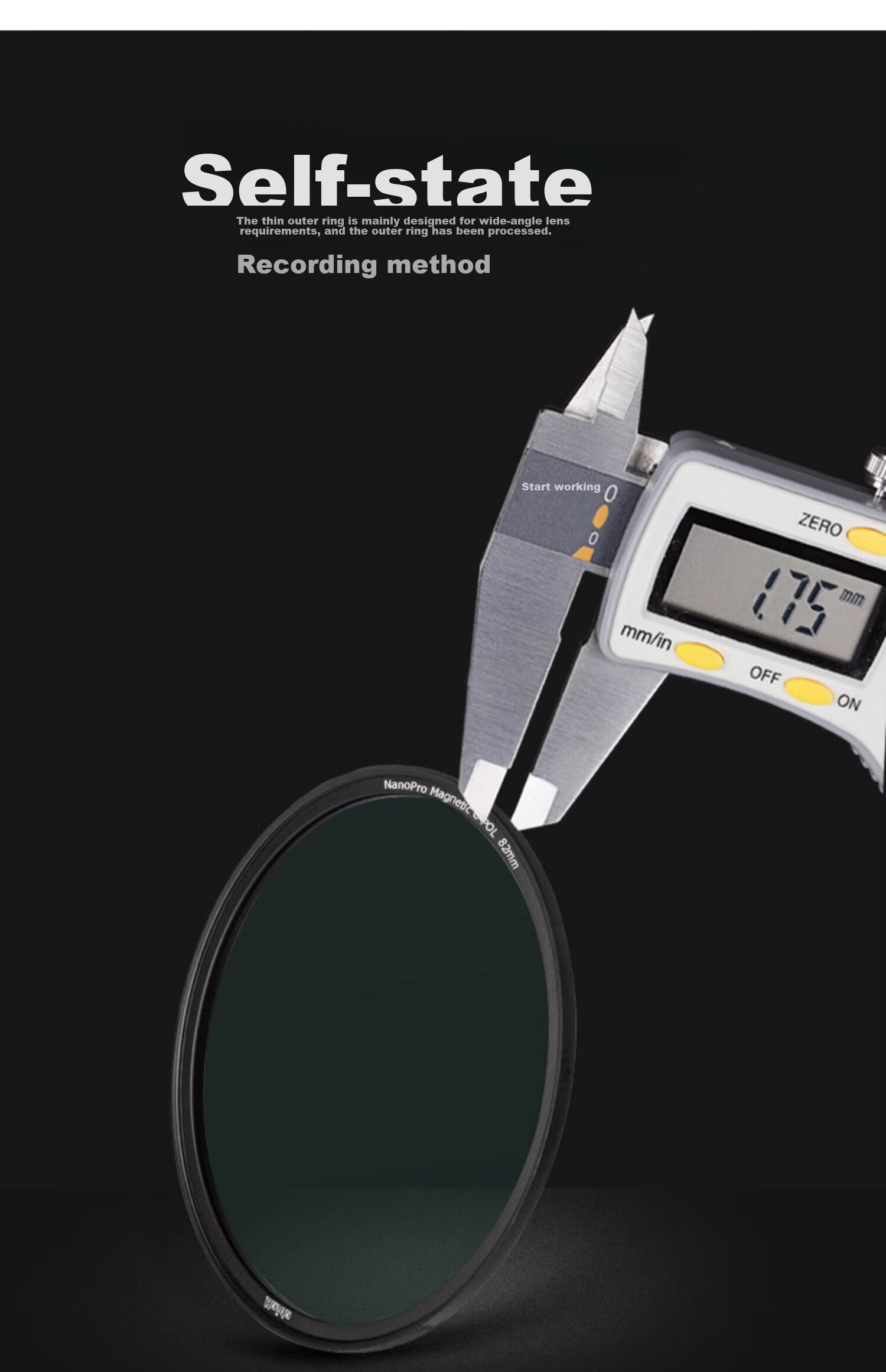 Поляризационный фильтр Haida NanoPro Magnetic CPL 67 мм, устраняет отражения, подходит для зеркальных и беззеркальных камер Canon, Nikon, Sony, Fuji и других.