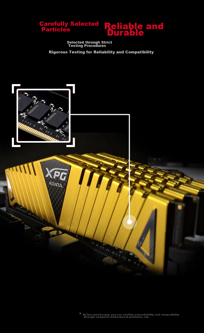 Комплект оперативной памяти ADATA XPG Weilong Z1 DDR4, 16 ГБ (2x8 ГБ), 3600 МГц