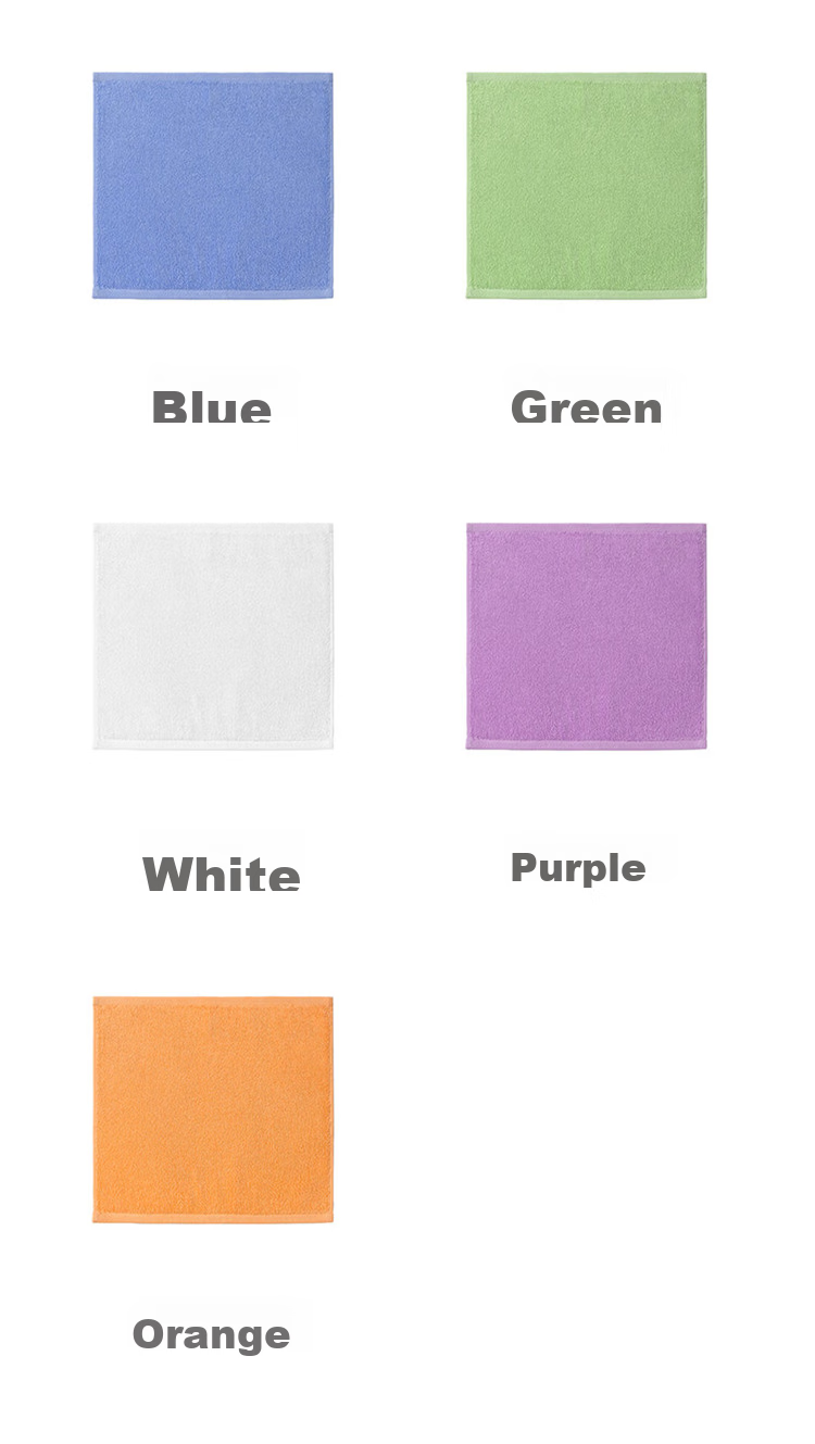 A-Life Pure Cotton Face Towel, Class A Soft Household Small Towel, Absorbent And Breathable, for Wiping Face And Drool, Blue
