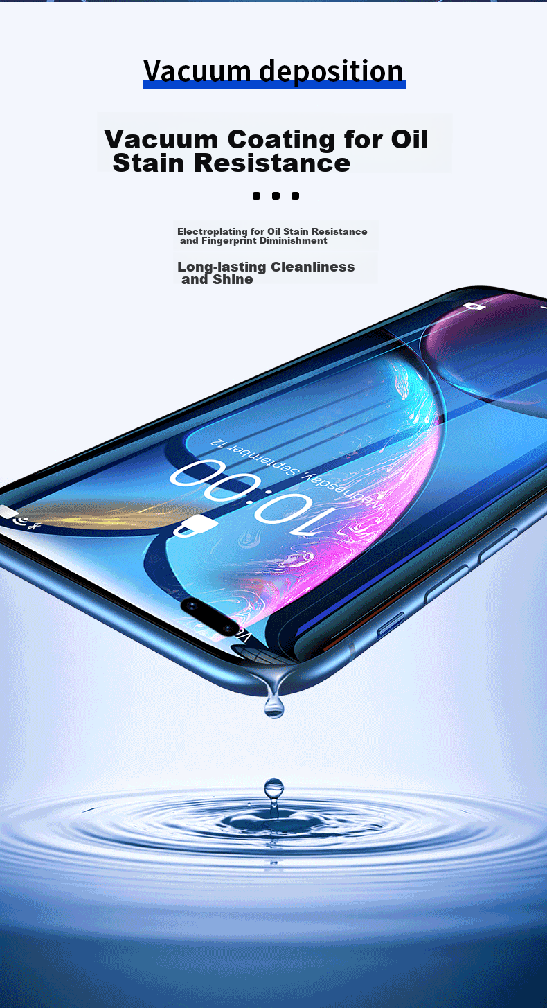 Защитное стекло DIVI для Huawei Pura70 Pro/Pro+/P70 Ultra, противоударное, антибликовое, с защитой от отпечатков пальцев, прозрачное