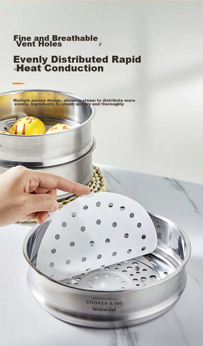 Бумага для выпечки COOKER KING, 22 см, 110 шт.