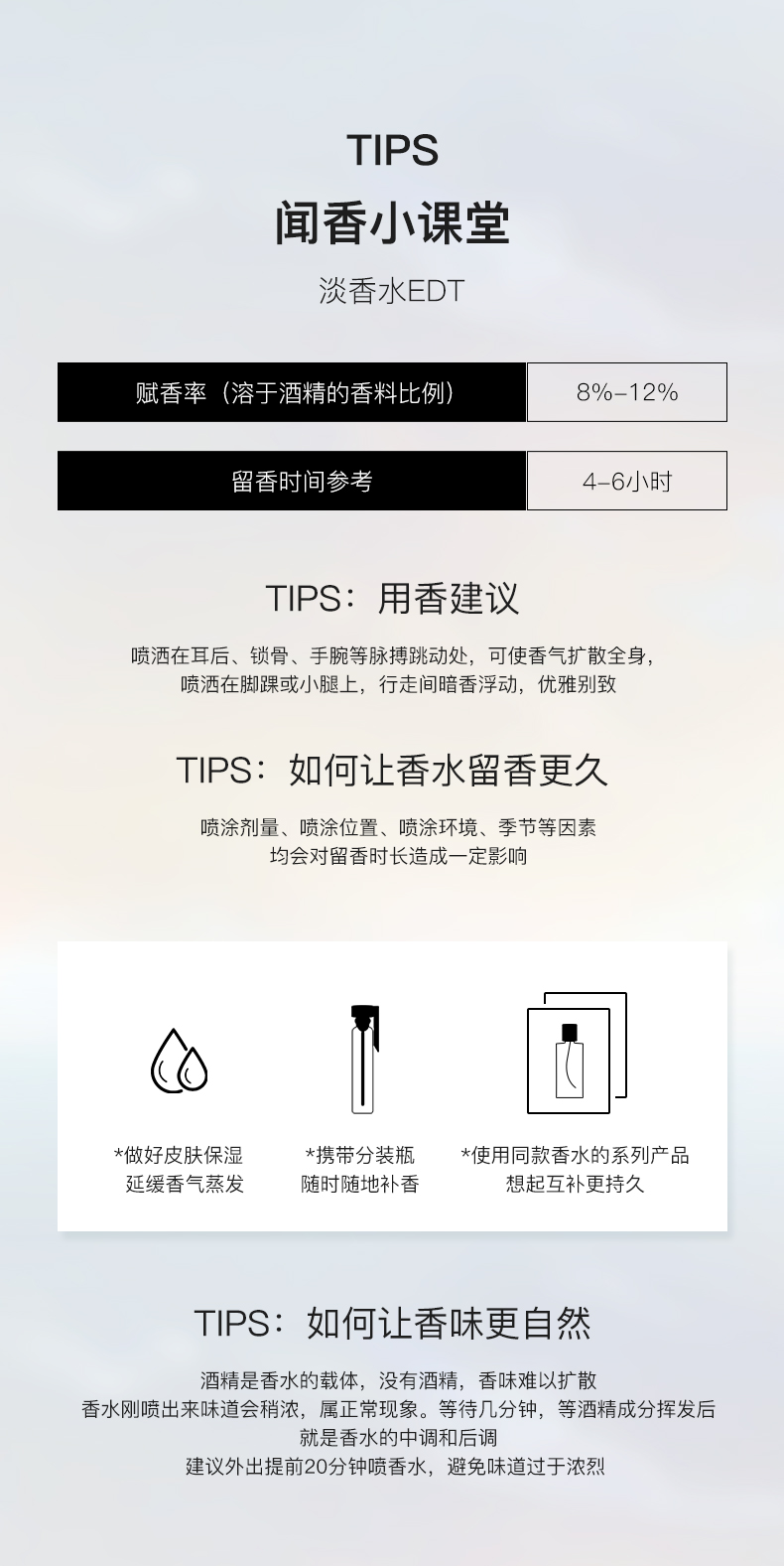 他秘 麦迪逊大道鎏金淡香水男士都市经典香氛辛香木质香调持久留香粉 【柑香橙花琥珀】麦迪逊大道50ml