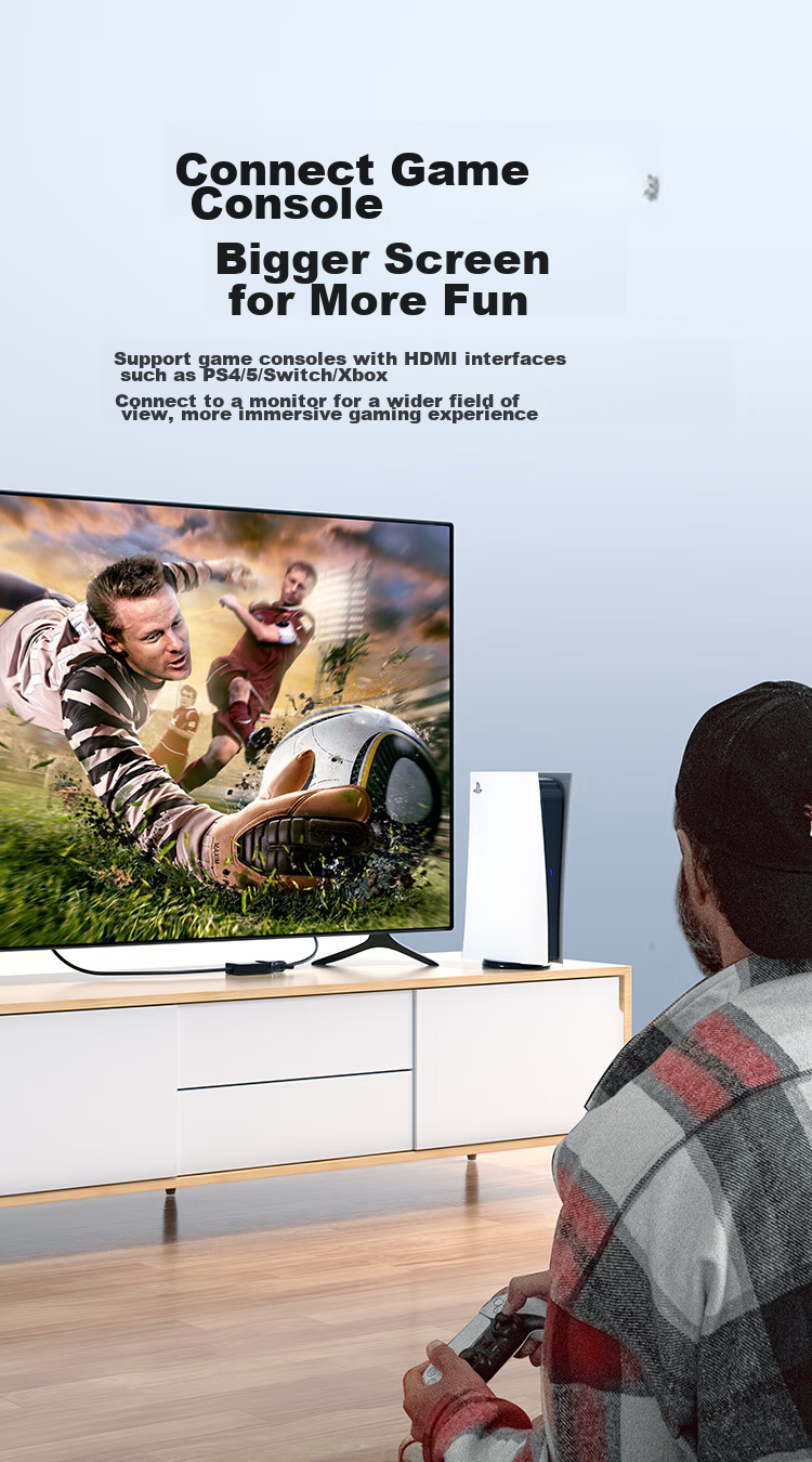 HDMI - VGA переходник SAMZHE HHV01, черный, 1080P