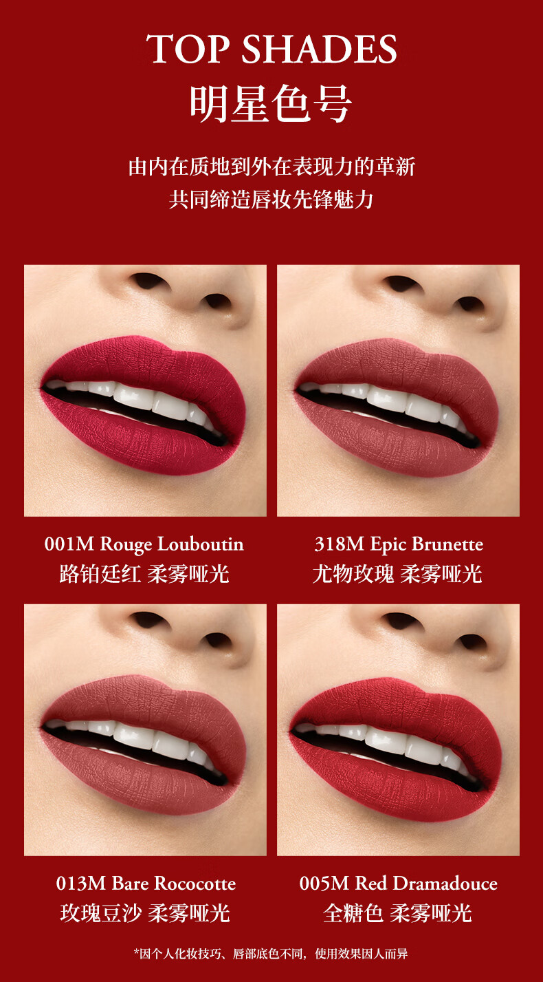 路铂廷（Christian Louboutin）CL女王权杖唇膏001M限定礼盒萝卜丁口红女神节礼物生日送女友老婆
