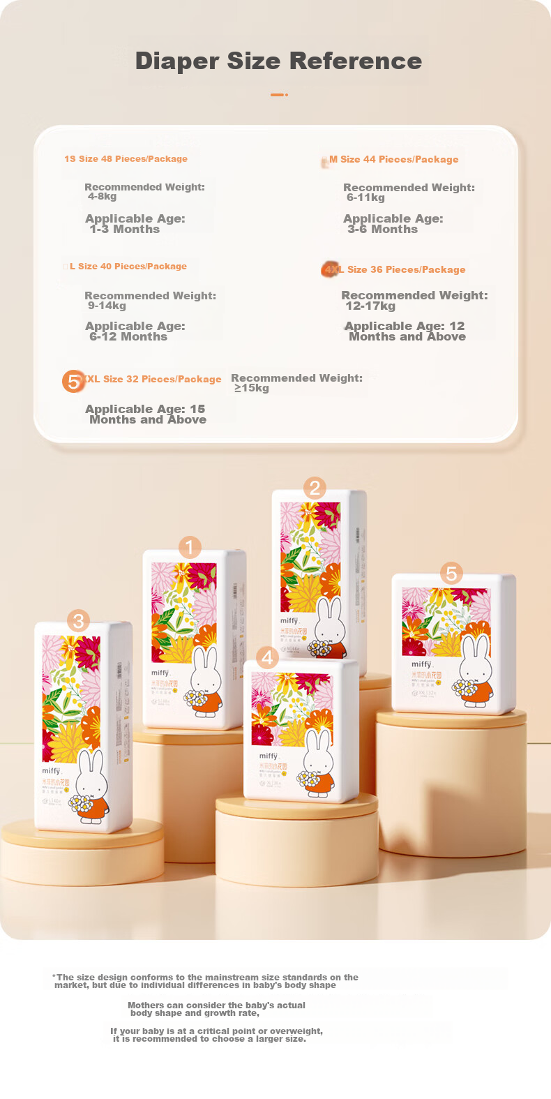 Подгузники детские Solove XL
