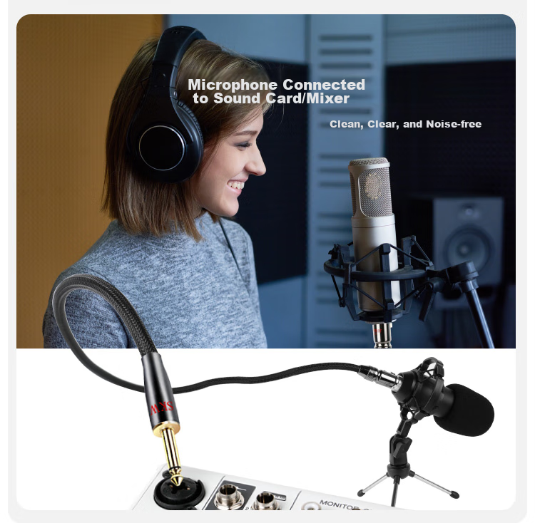 Кабель SKW 6.5мм - XLR