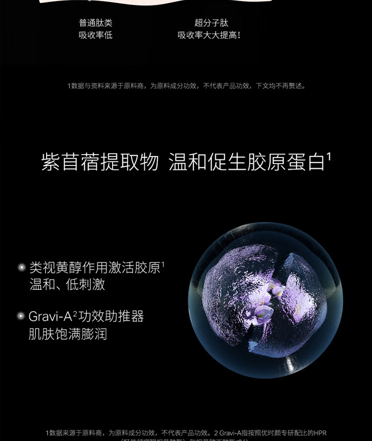 优时颜（UNISKIN）黑引力精华面霜CP套组紧致抗皱提拉（黑引力精华30g+面霜50g）
