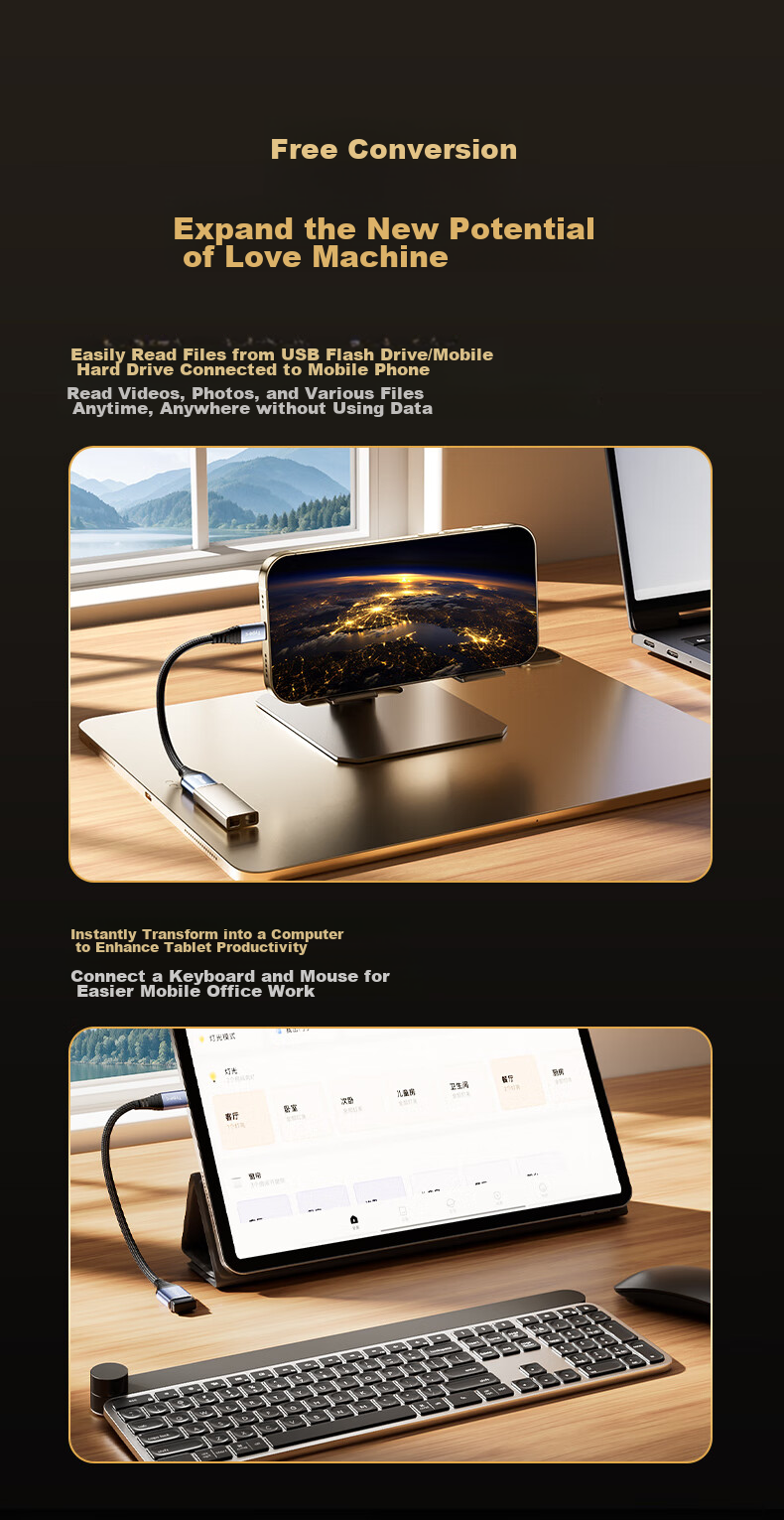 Переходник Type-C на USB 3.2