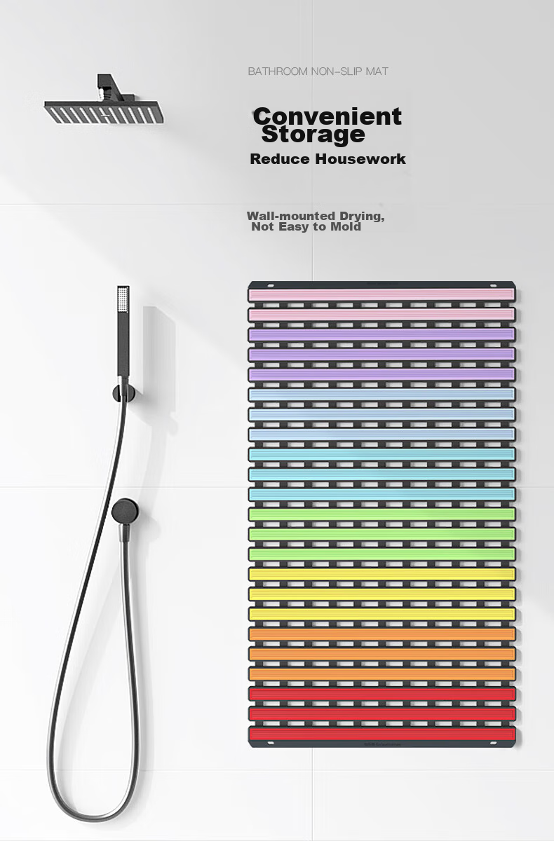 Ванная комната нескользящий коврик, нескользящий коврик для туалета, нескользящий коврик для душа, водостойкий коврик для сращивания FARLEEHOMES, 40x65 см