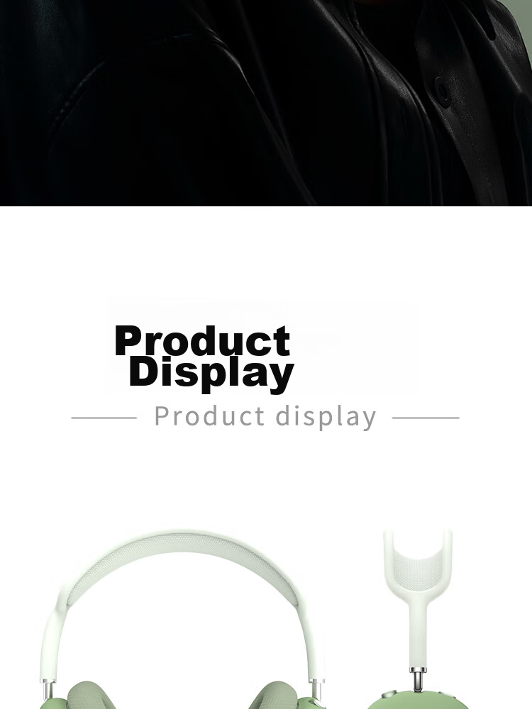 Защитный чехол ESCAPE для AirPods Max, прозрачный, силиконовый