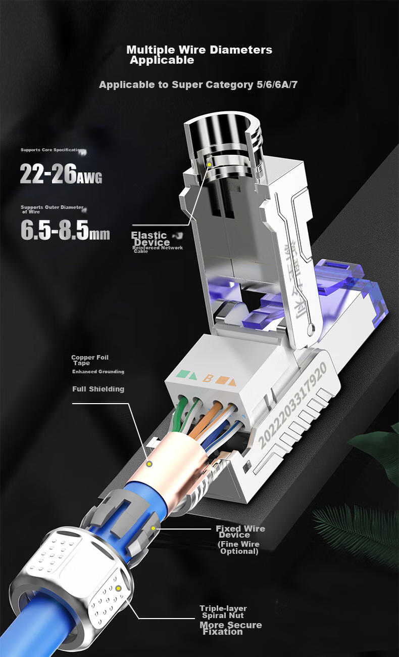 Сетевой коннектор CNCOB Cat6A