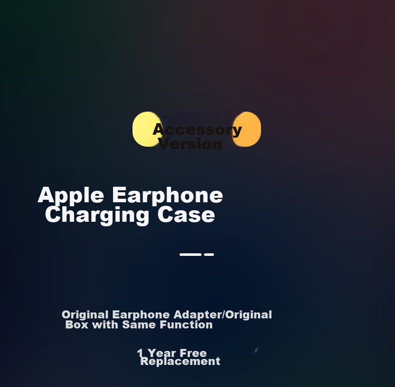 Зарядный чехол Masentek для Apple AirPods 1/2/3, беспроводной наушник, аккумулятор для утерянных или поврежденных чехлов