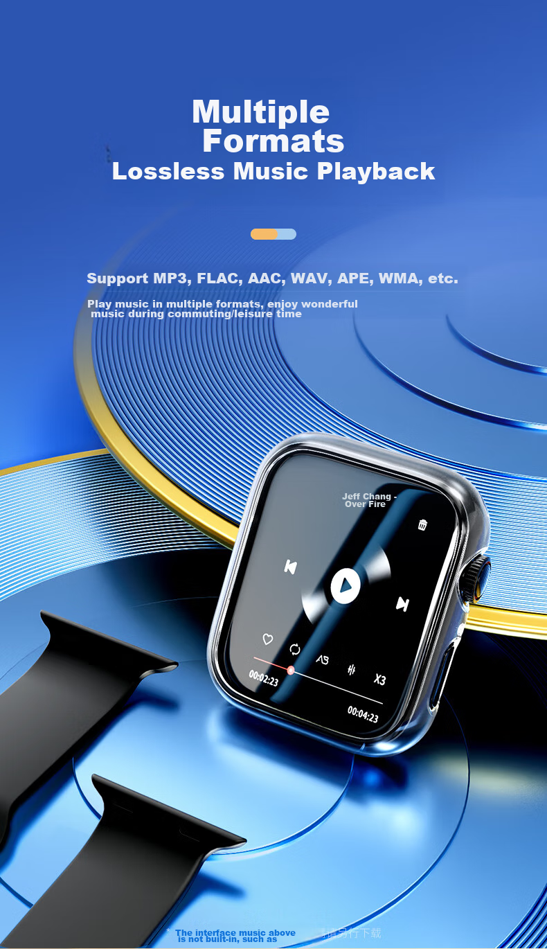MP3/MP4 плеер FAMUE BF08, 32 ГБ, портативный плеер с сенсорным экраном, функция записи, Bluetooth, поддержка английского языка