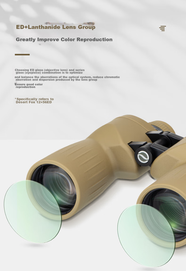 Бинокль BOSMA Desert Fox 2nd Generation 12x56ED
