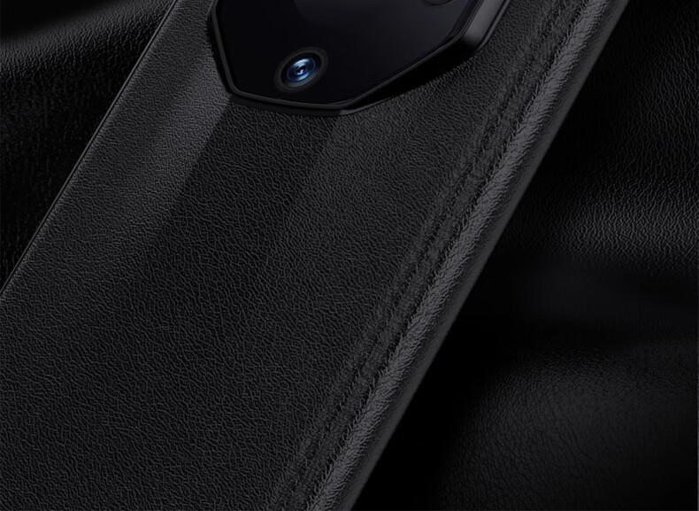 Чехол ZhengJian для Huawei Mate60 RS Porsche Design, флип-чехол с окном Smart View, из натуральной кожи, полная защита, противоударный, рубиново-красный