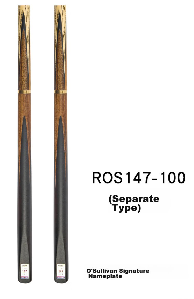 Бильярдный кий RILEY ROS147, 10 мм, для восьмерки, пула, снукера
