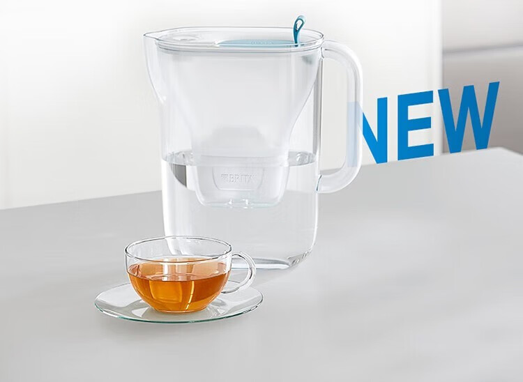 碧然德（brita） 【入门优选】滤水壶家用净水壶净水器Aluna光汐系列3.5L 碧然德滤芯 光汐水壶+标准版滤芯3芯（到手1壶4芯）蓝