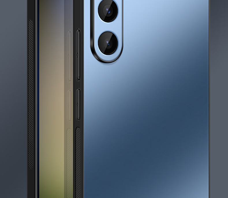 Чехол для Samsung S23 Shangsu, защитный, AG матовый, полный охват, черный графит
