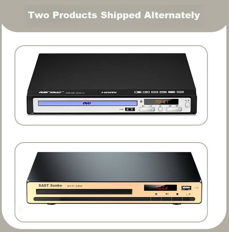 DVD-плеер SAST PDVD-799A, с HDMI, USB, поддержка MP3, AVI, VCD, CD, DVD