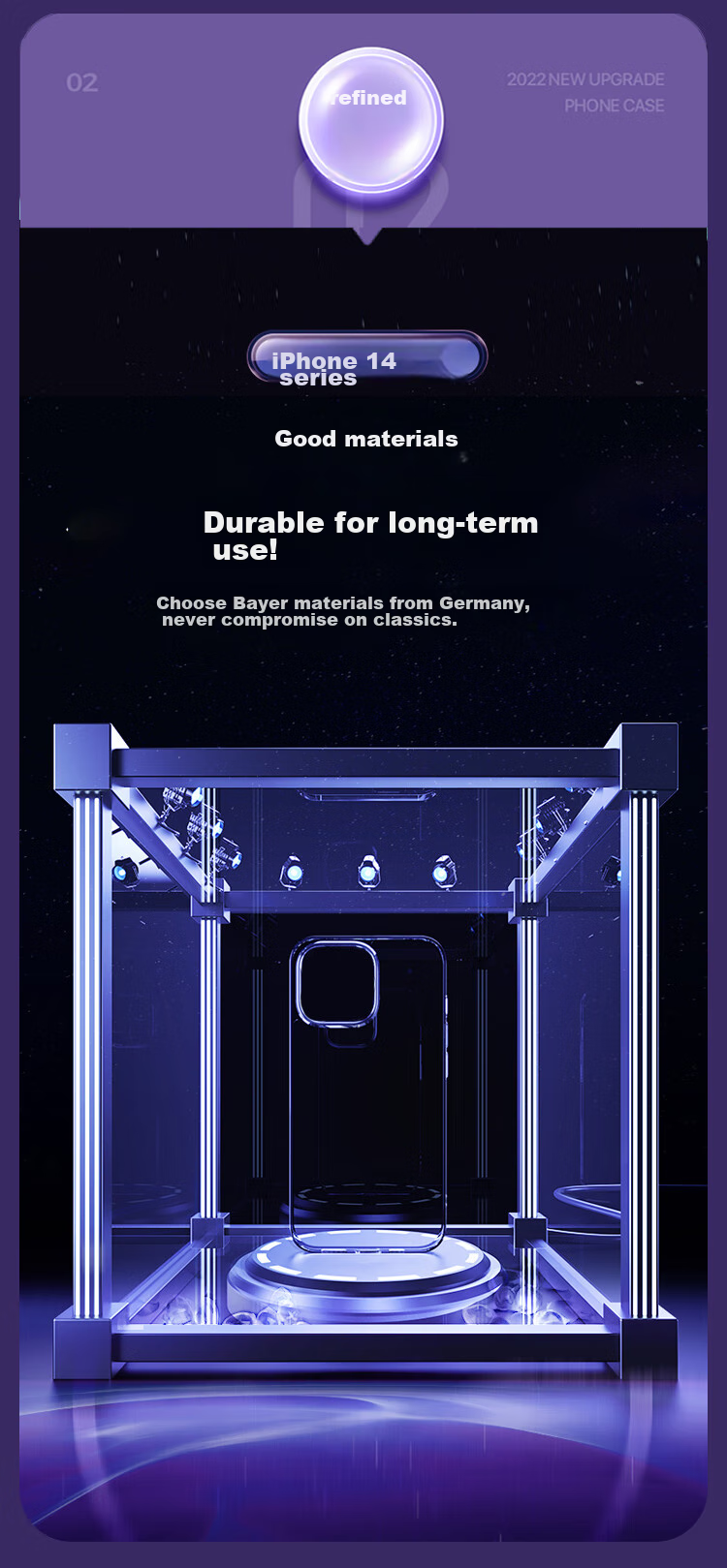 Прозрачный чехол для iPhone 14 Plus