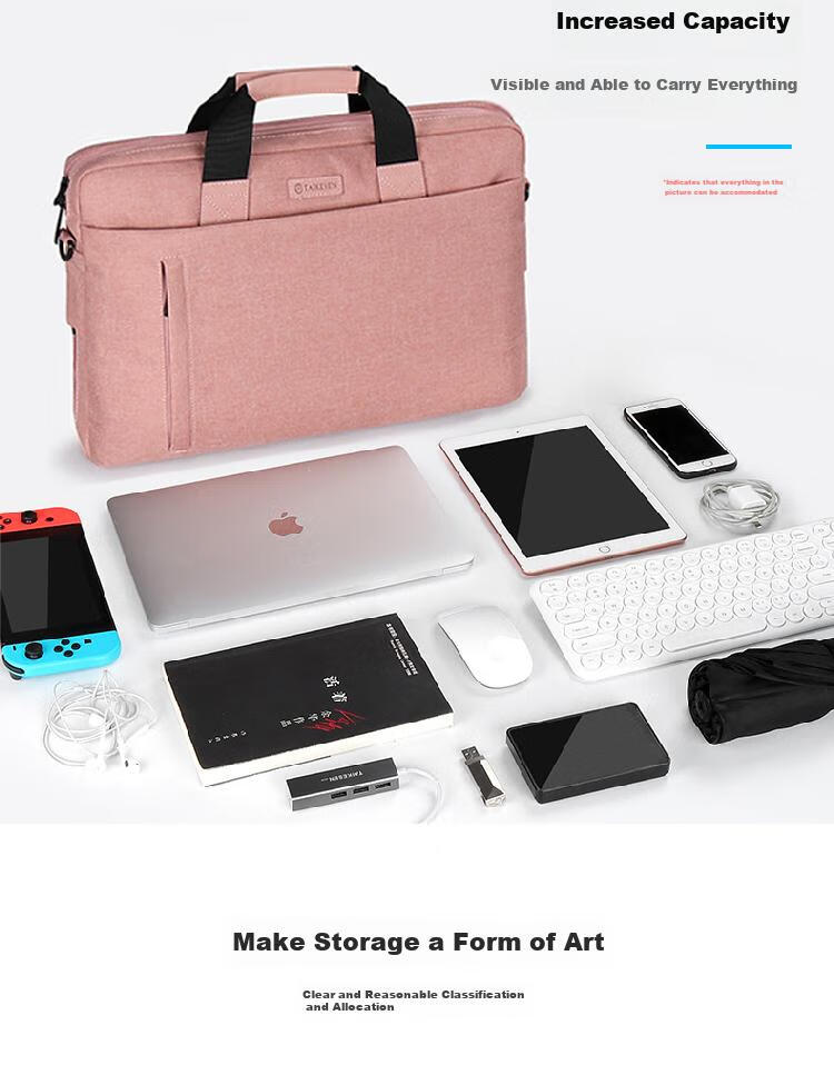 Сумка-слинг Taikesen для ноутбука, 14 дюймов, деловая, унисекс, для Huawei, Lenovo, Apple Macbook