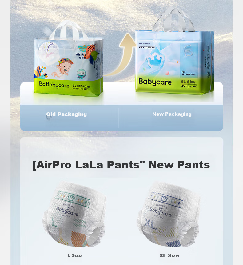 Подгузники-трусики Babycare