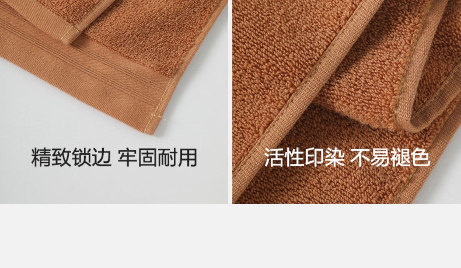 Набор полотенец Sanli 7A Antibacterial, 2 шт., 100% хлопок, для лица, 60x30 см, темно-серый + светло-серый