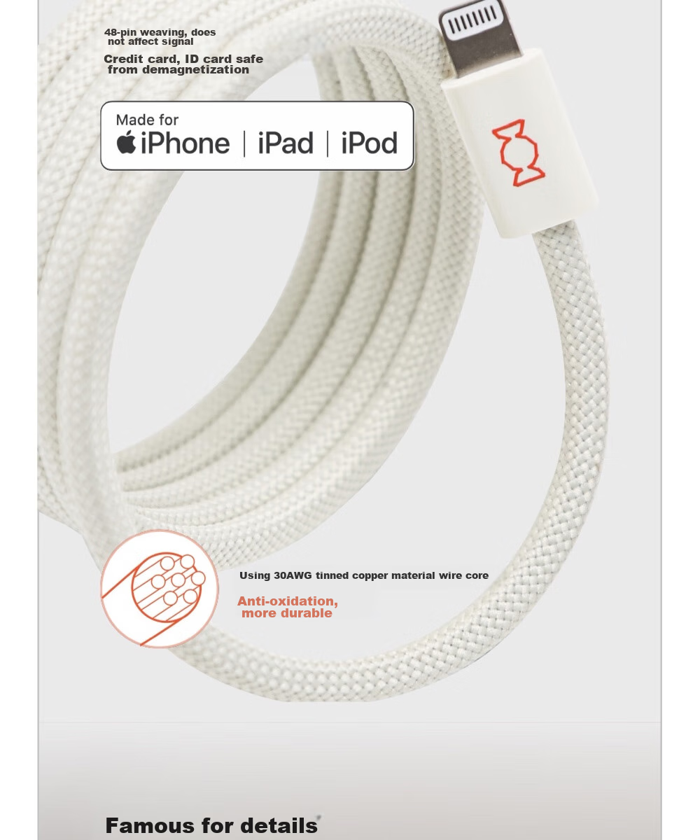 Кабель CANDYSIGN MagTie Magnetic Charge Cable, USB-C to USB-C, 60W, 1.6м, Синий