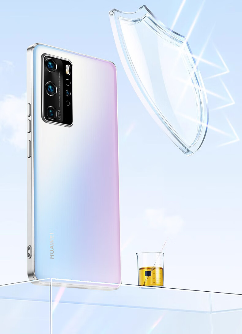 Защитный чехол NEYAA для Huawei P40 Pro, прозрачный, противоударный, ультратонкий, с воздушными подушками, модный, простой, мягкий, с гальваническим покрытием