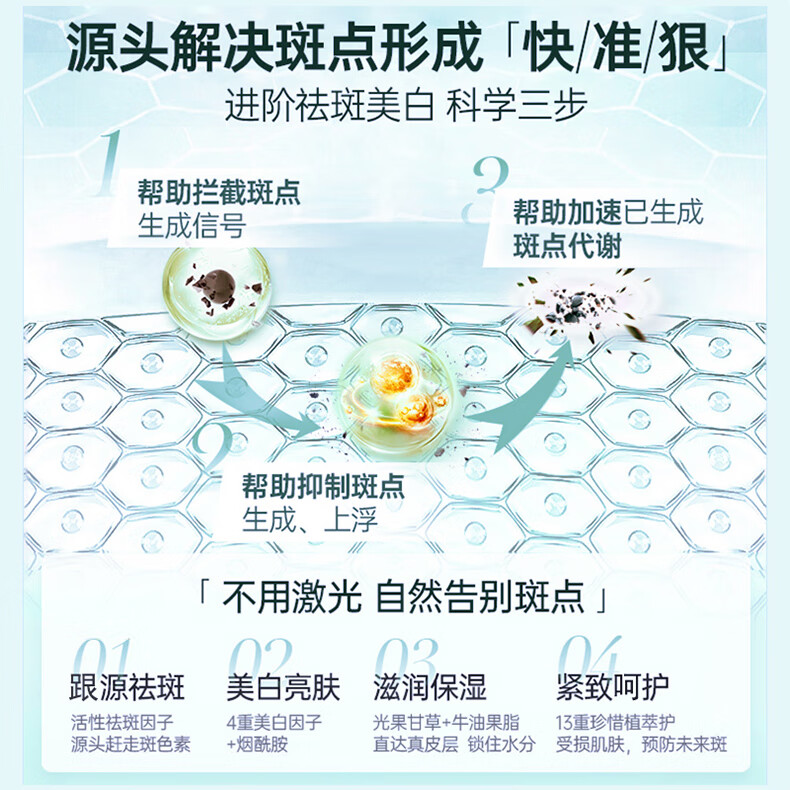 茅仁堂云南本草科婷美白祛斑霜淡化黑色素去雀斑黄褐斑去斑黑色素50g