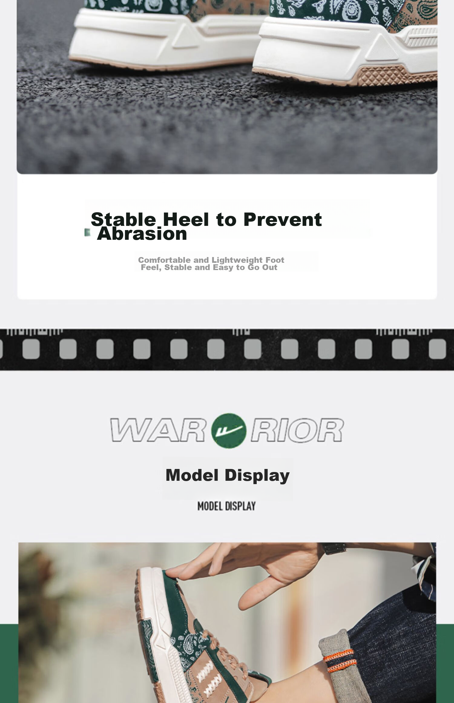 Кроссовки Warrior мужские, универсальные, дышащие, на толстой подошве, цвет хаки-синий, размер 43