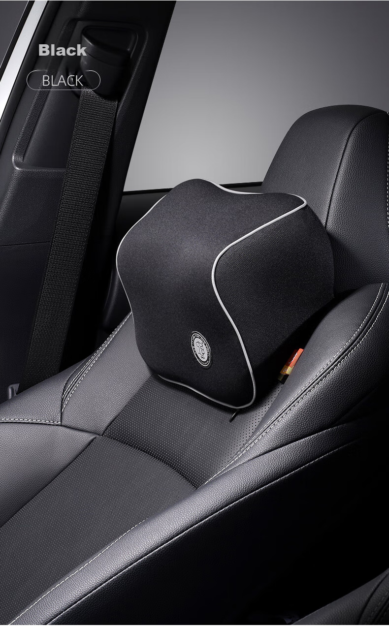 Подушка под голову GiGi G-1107 Space Memory Foam, автомобильная, для водителя, бежевая