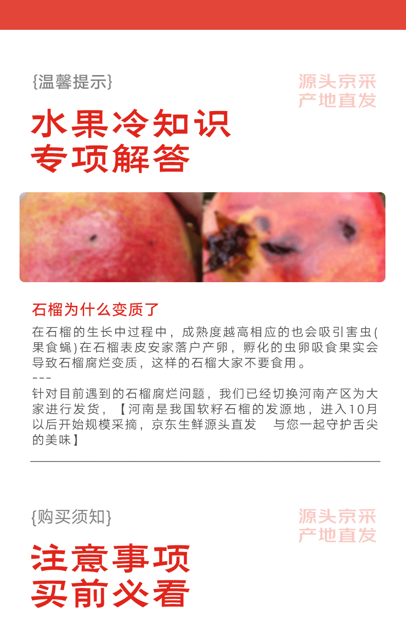 突尼斯软籽甜石榴 净重4.5-5斤 单果300-400g 产地直采 秒杀定制 生鲜礼盒  新鲜水果